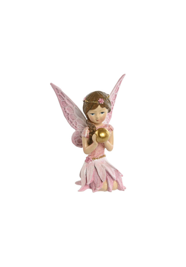 FIGURA RESINA 7,5X6,5X11 HADA ROSA	FD-210030
