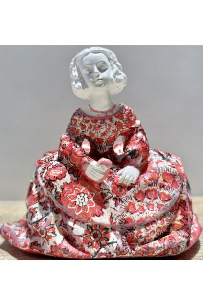 Figura Menina María Augustina 9cm