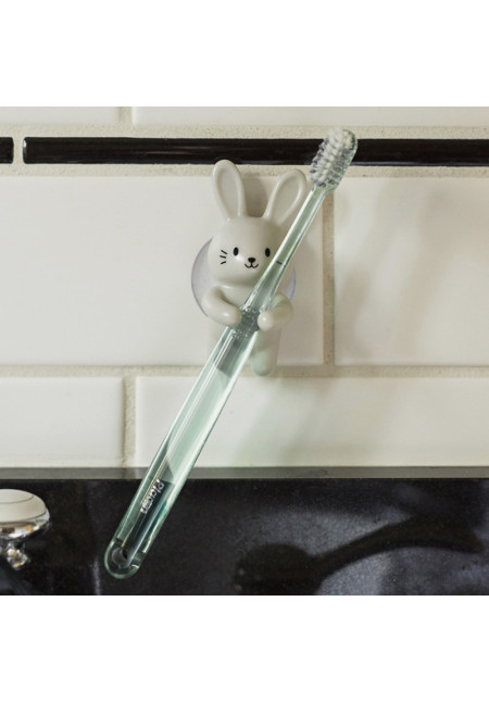 Soporte para cepillos de dientes. CONEJO