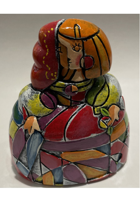 FIGURA MENINA COLORES 9 CM