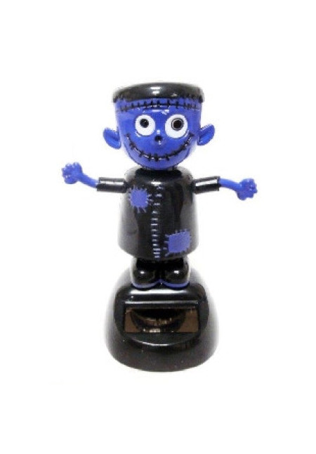 MUÑECO SOLAR MONSTRUO AZUL   
