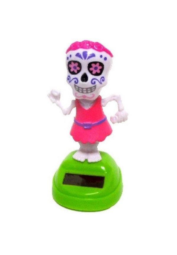 MUÑECO SOLAR CALAVERA    