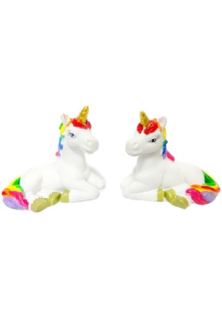 FIGURA UNICORNIO TUMBADO 7x6cm
