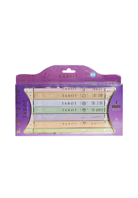 INCIENSO VARILLA SET 70 AROMA MADERA 27X2X18 TAROT	IN-200935