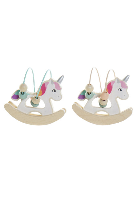 JUGUETE MADERA 12,5X8X12 UNICORNIO