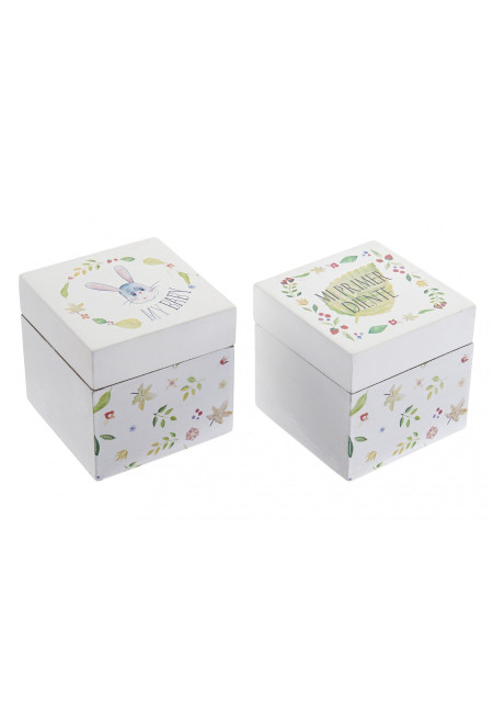 CAJA MDF 7X7X7 CONEJITO 2 SURT.