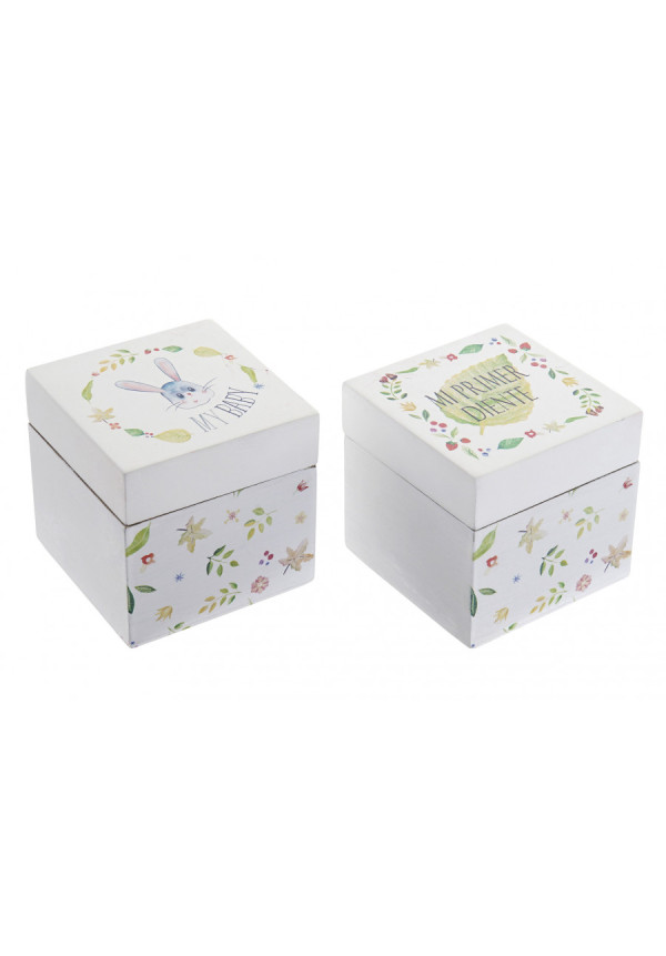 CAJA MDF 7X7X7 CONEJITO 2 SURT.