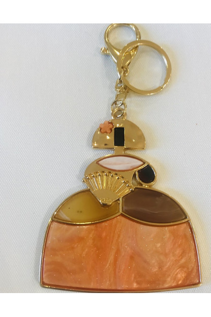 Llavero original con Menina decorada