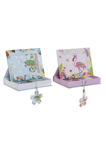 DIARIO CARTON 15,3X3,8X20 56H. TROPICAL 2 SURT.