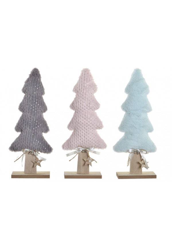 ARBOL MADERA Y POLIESTER 16X6X39CM
