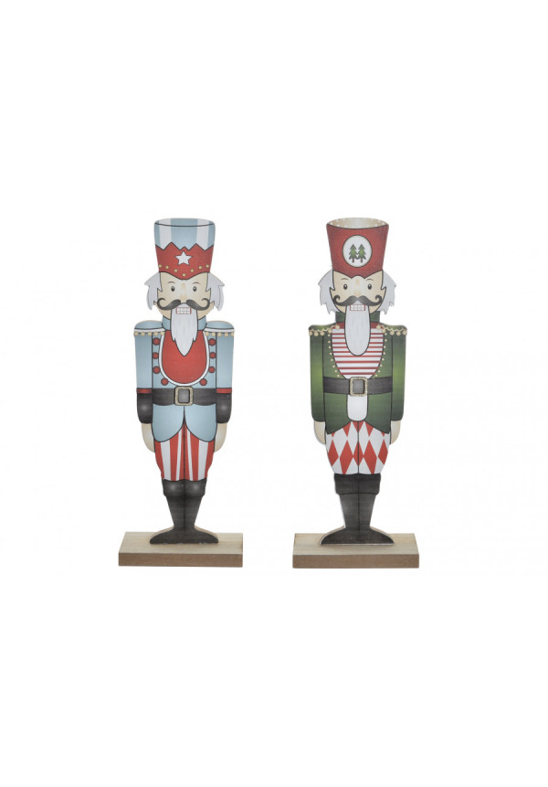 FIGURA MADERA  CASCANUECES   11X6X30