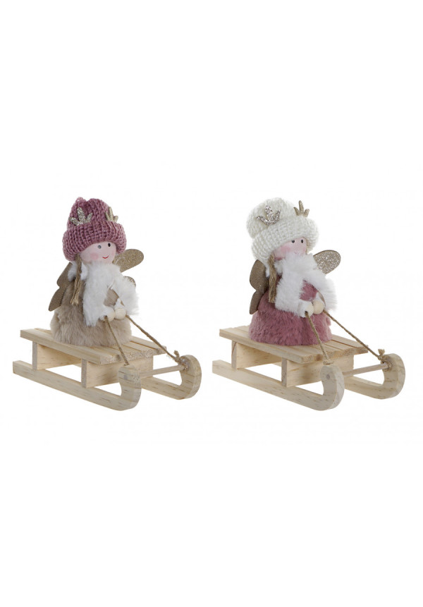 FIGURA POLIESTER PINO 14,5X6X14 TRINEO 2 SURT.