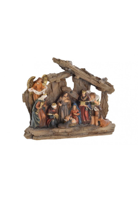 NACIMIENTO RESINA 21,5X7,5X18 NATURAL MARRON