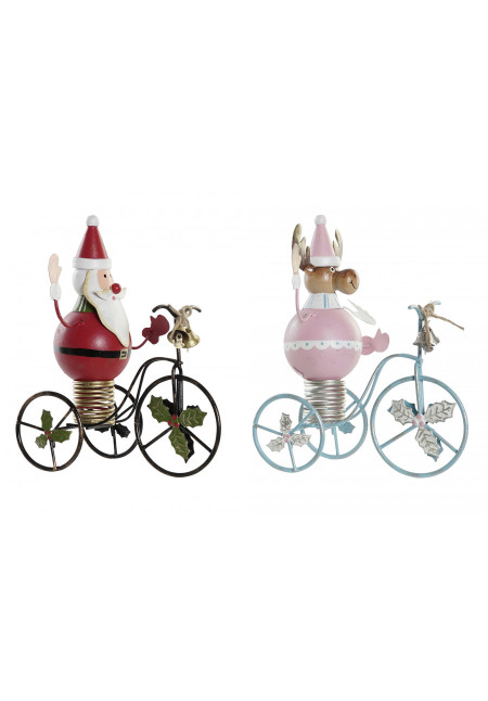 DECORACION METAL  TRICICLO   15X9X19 