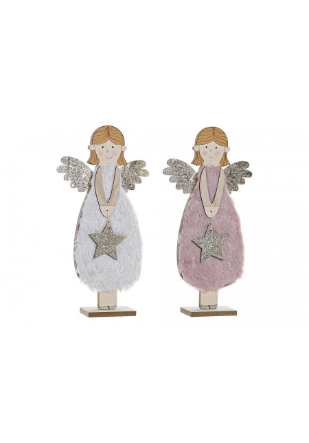 DECORACION LANA MDF 16X5X31 ANGEL 2 SURT.