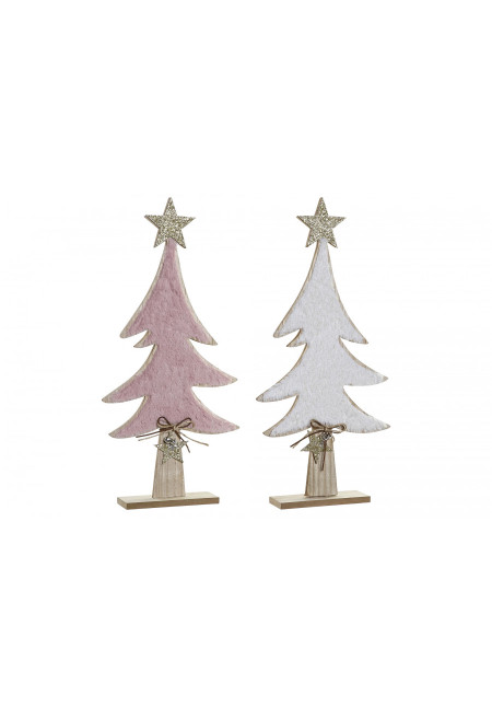 DECORACION MDF LANA 26,5X6X58 ARBOL 2 SURT.
