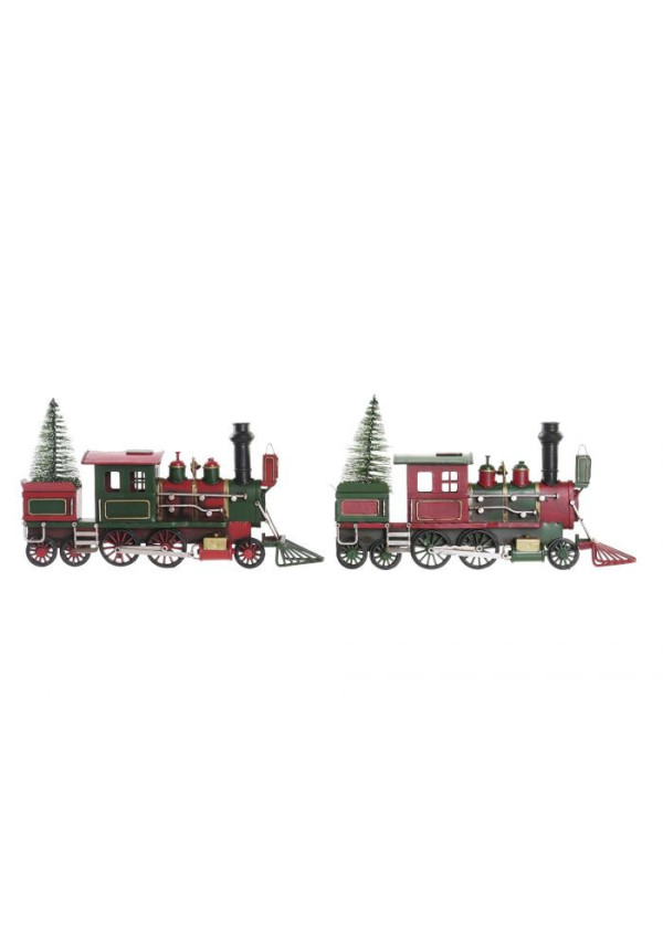 DECORACION PARED METAL PVC 29X4,5X16 TREN 
