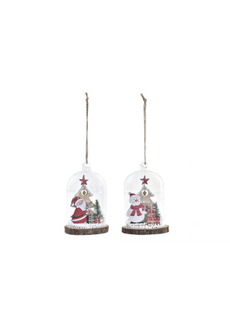 DECORACION COLGANTE CRISTAL MDF 