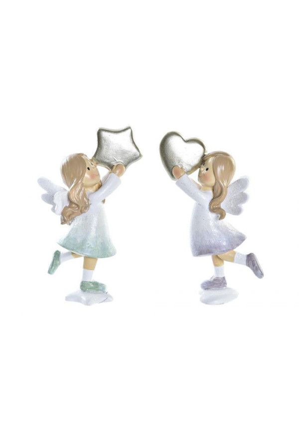 FIGURA RESINA 6X5,5X11,5 ANGEL 2 SURT.