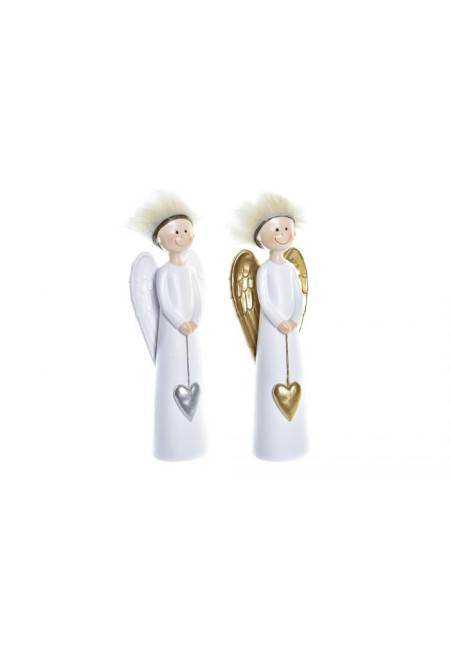FIGURA RESINA 7,5X5X21,5 ANGEL 2 SURT.