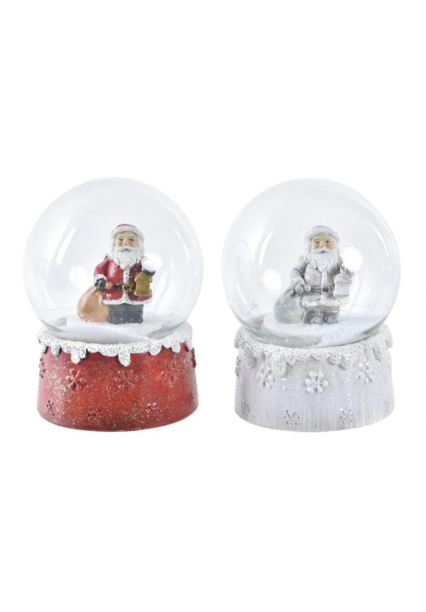 FIGURA RESINA CRISTAL 6,5X6,5X8,5 BOLA 2 SURT.