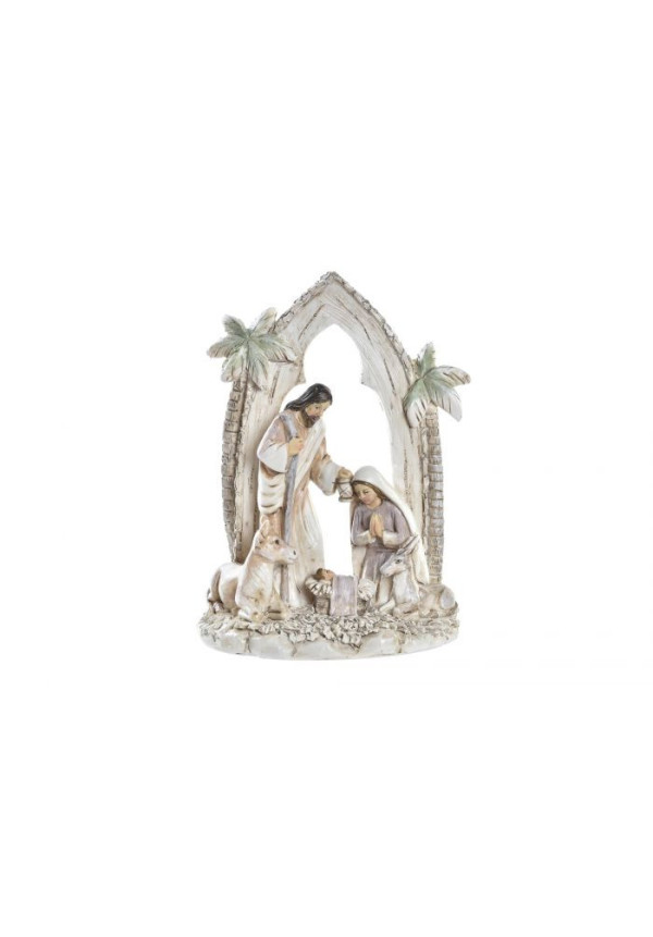 FIGURA RESINA 10X8X13,5 CREMA