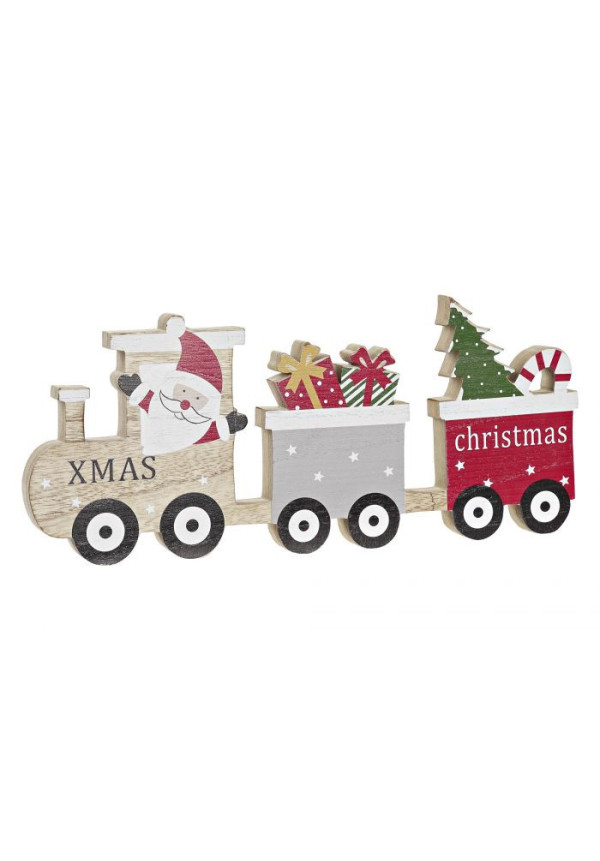 DECORACION MDF 38X2X16,5 TREN NATURAL