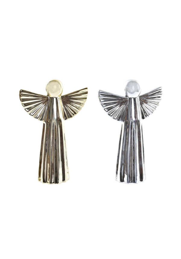 FIGURA METAL 11,5X7X34,5 ANGEL DORADO 2 SURT.