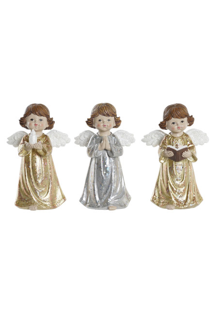 FIGURA RESINA 10X6,5X16,5 ANGEL 3 SURT.