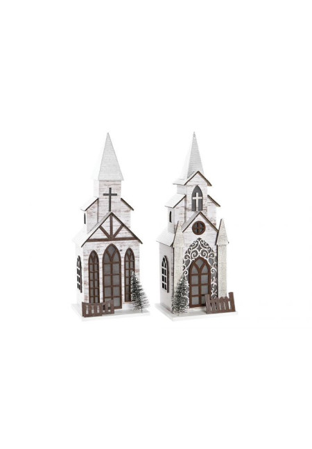 CASA MDF LED 12,5X11X33 IGLESIA 2 SURT.
