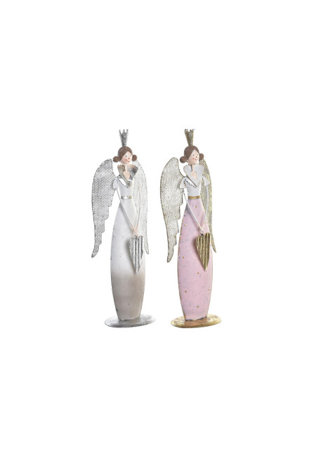 FIGURA METAL 11,5X7X34,5 ANGEL DORADO 2 SURT.