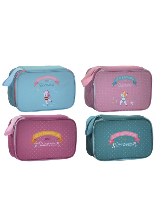 BOLSA TERMICA POLIESTER 27X16X12 DESAYUNO