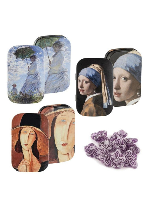 LATA SURTIDO ARTE VIOLETAS