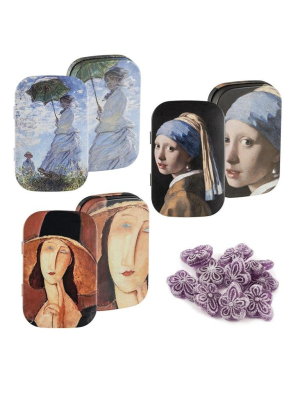 LATA SURTIDO ARTE VIOLETAS