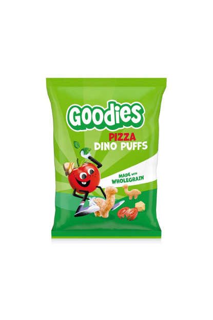 Goodies dino puffs pizza