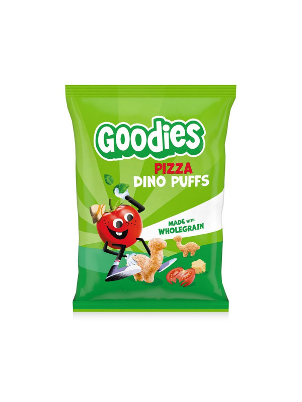 Goodies dino puffs pizza