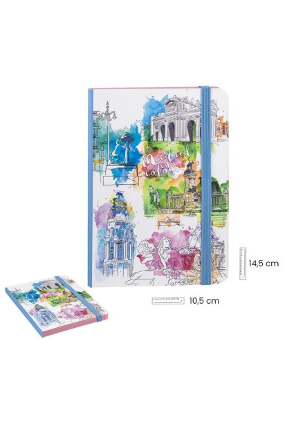 Libreta  recuerdo de Madrid 