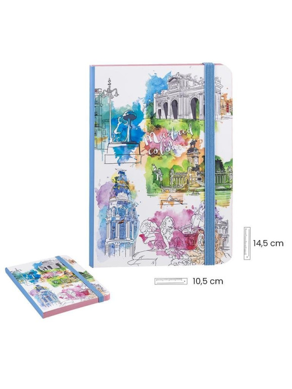 Libreta  recuerdo de Madrid 