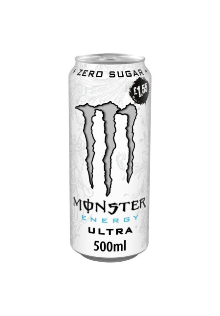 MONSTER Energy Ultra white