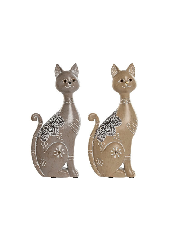 FIGURA RESINA 10X5X24 GATO 2 SURT.