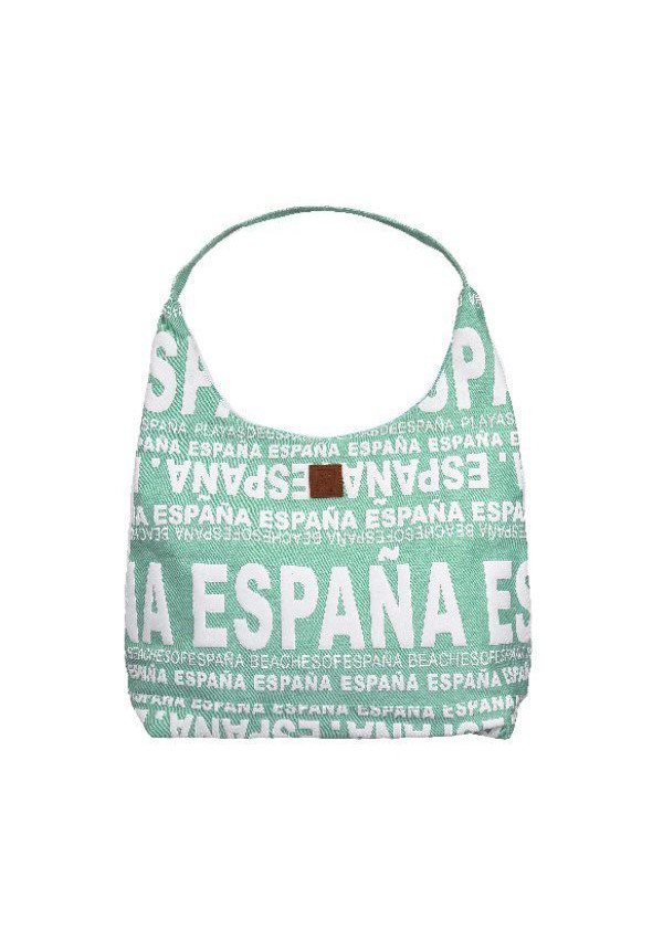 Bolso Góndola España denim turquesa pastel