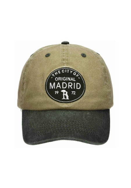  Gorra Madrid parche red. beige-khaki