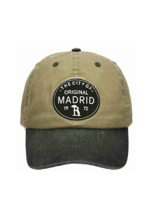  Gorra Madrid parche red. beige-khaki