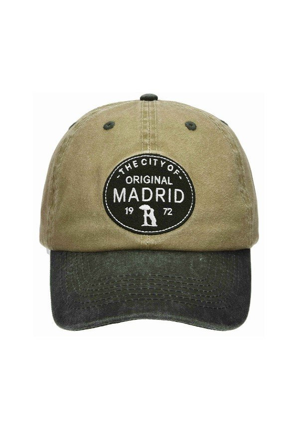  Gorra Madrid parche red. beige-khaki