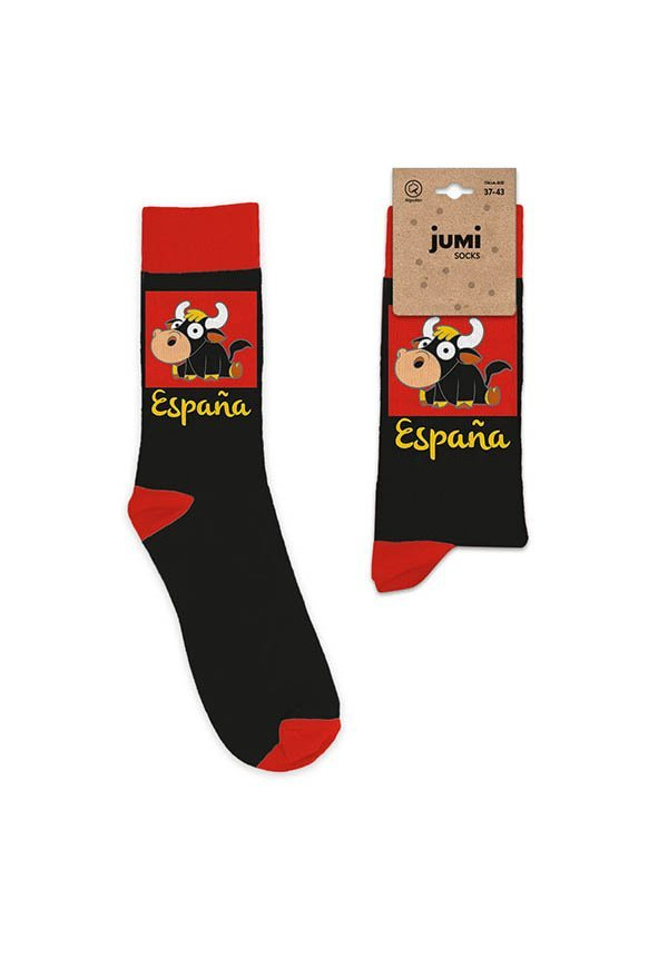 CALCETINES ESPAÑA TORO INFANTIL (NEGRO) (ESPAÑA)