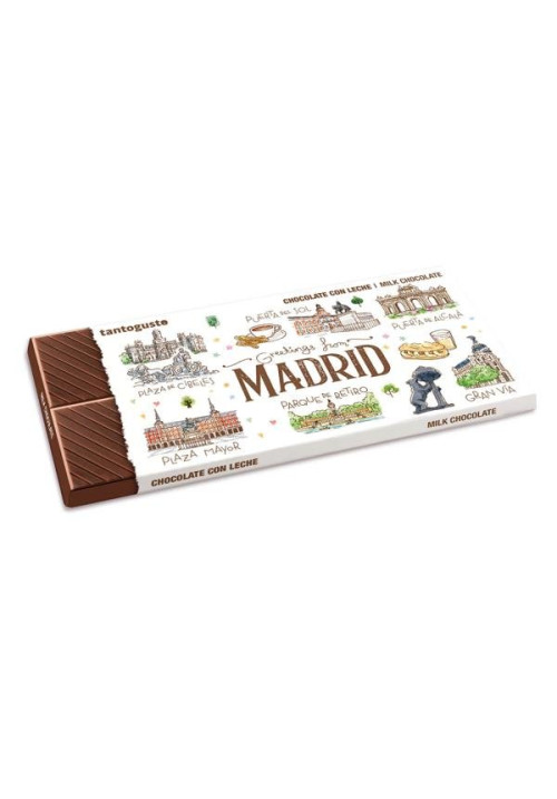 CHOCOLATE C/LECHE 100GR MADRID ACUARELA (MADRID)