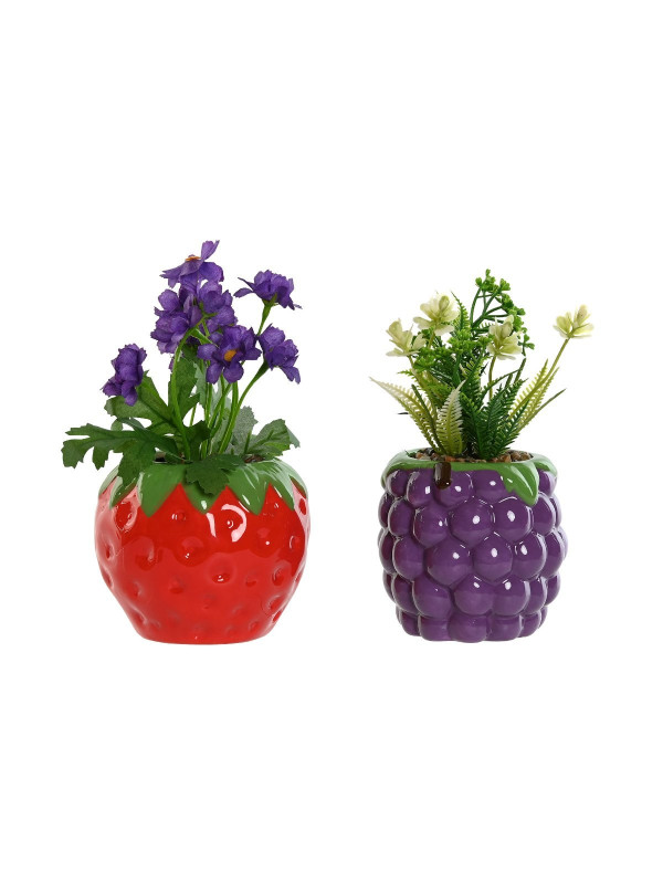 PLANTA DOLOMITE PE 10,5X10,5X18,5 FRUTA 2 SURT.