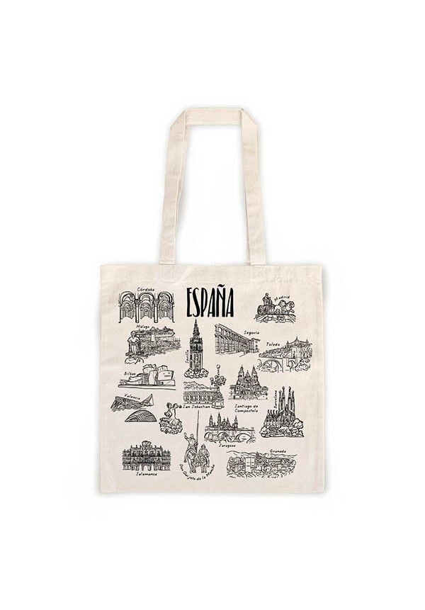 BOLSA DE TELA ESPAÑA CIUDADES (ESPAÑA)