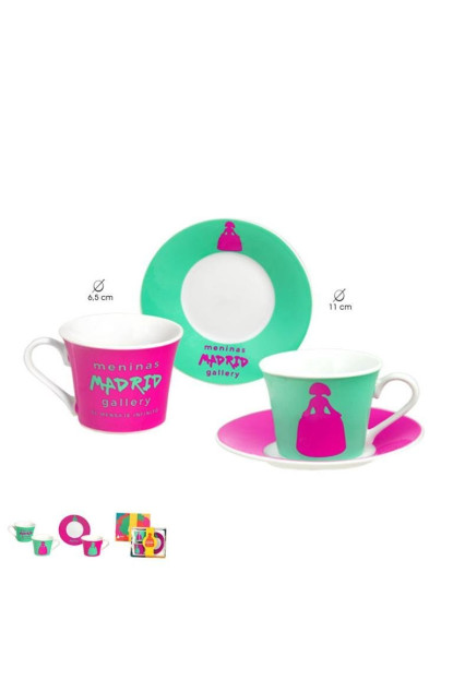 MENINAS GALLERY SET 2 TAZAS