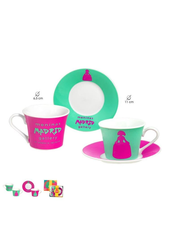 MENINAS GALLERY SET 2 TAZAS
